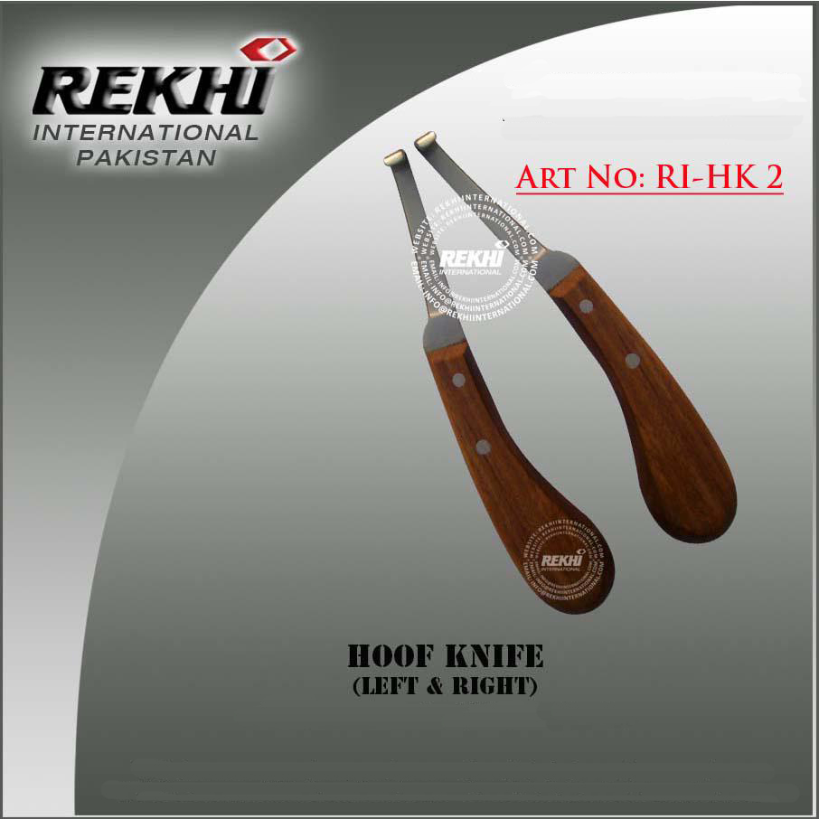 Hoof hook knife